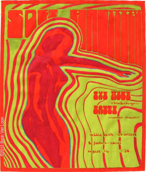 Borin Van Loon: Illustrator: Psychedelic Soft Machine