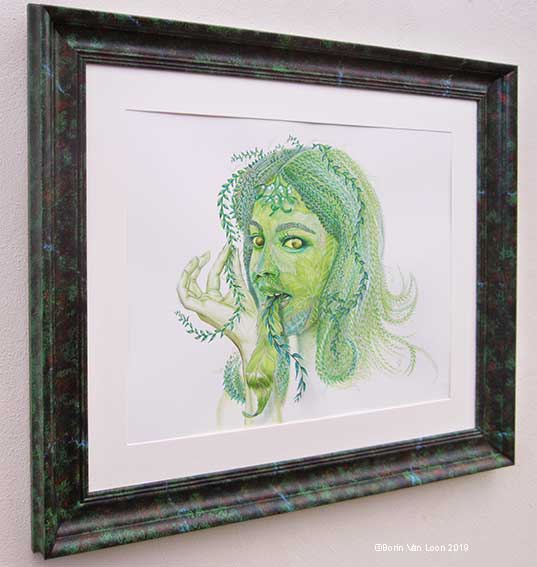 Borin Van Loon: Green woman perspective