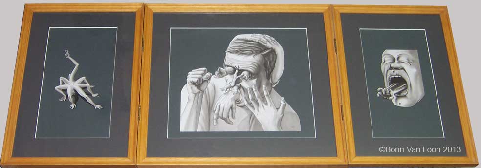 Borin Van Loon: Illustrator: Triptych 4